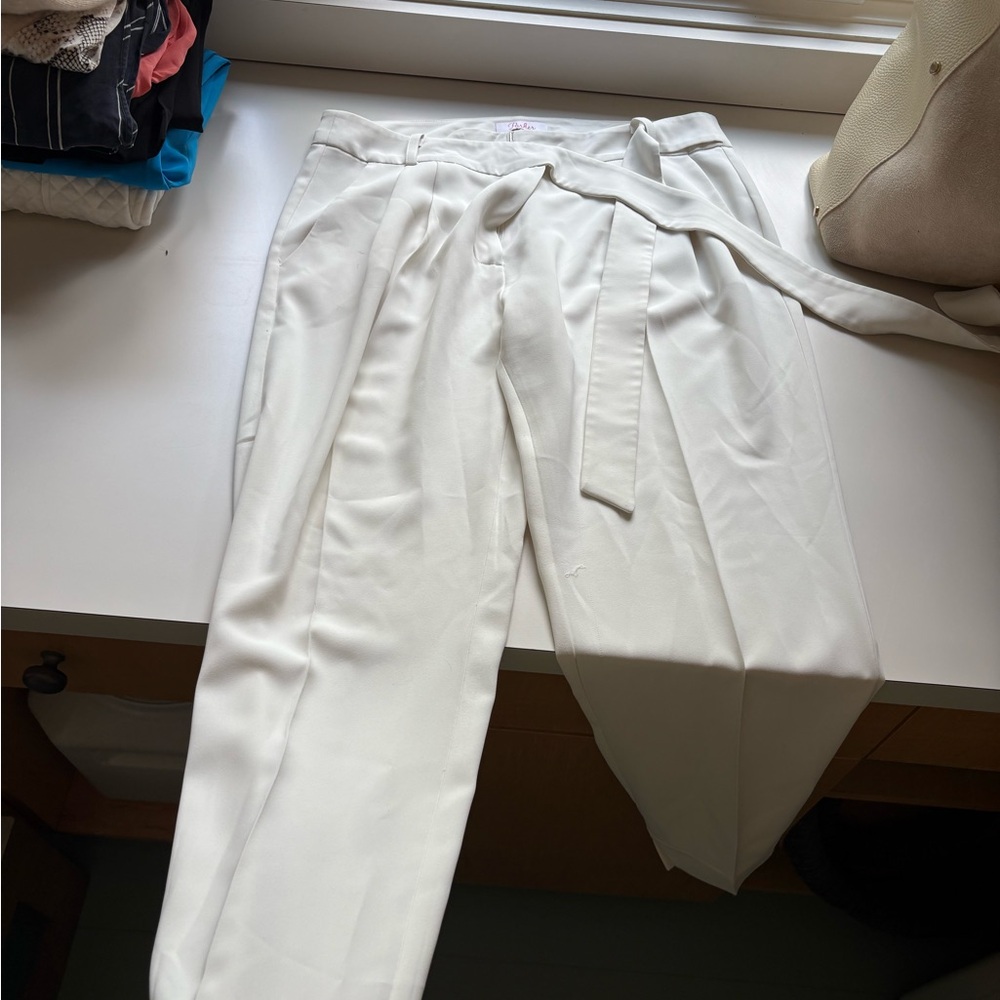 Parker White Dress Pants with Tailored Fit